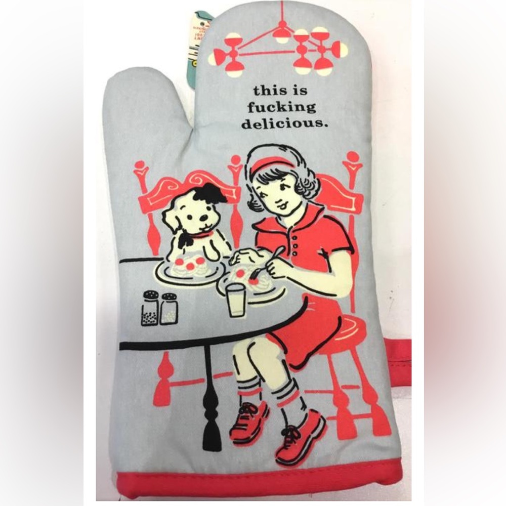 Blue Q Oven Mitts